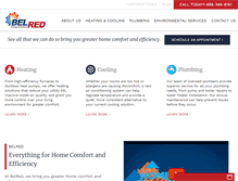 Tablet Screenshot of belred.com